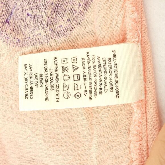 Free People Small Peach Sleeveless Swing Tunic with Pockets - Picture 9 of 11